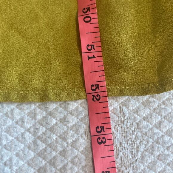 Young Fabulous & Broke Frida Smocked Yellow Faux wrap Maxi Dress size Small - Picture 7 of 9